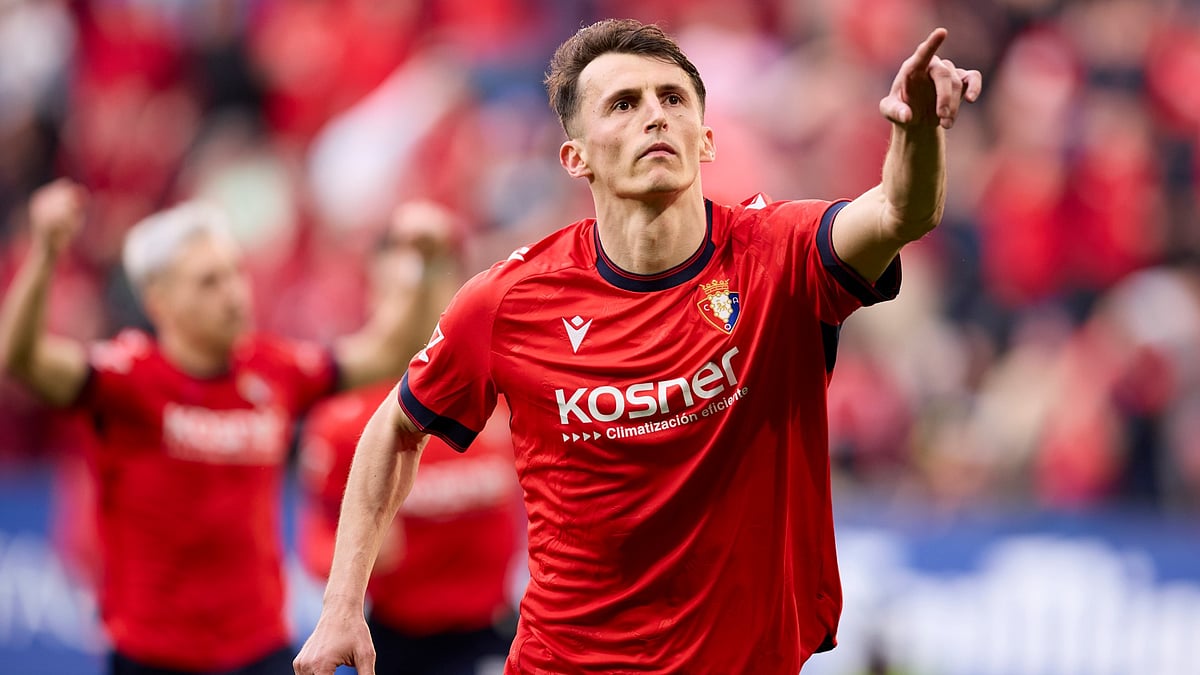 Osasuna's Ante Budimir - null