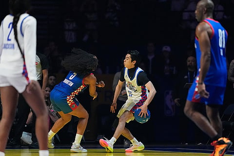All Star Celebrity Game Basketball