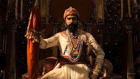 X : A still of Vicky Kaushal from Chhaava 