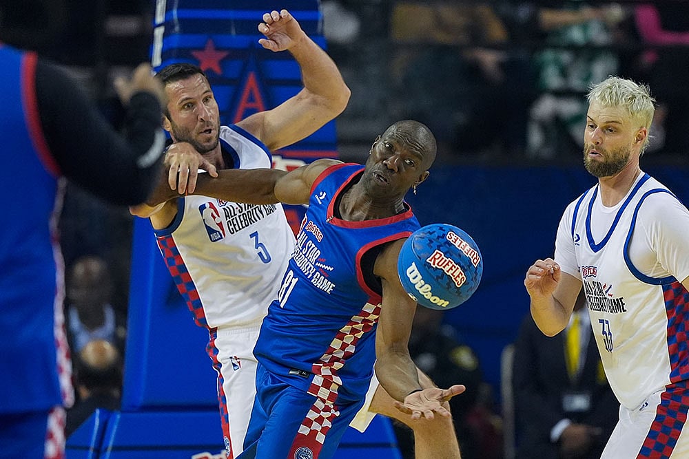 All Star Celebrity Game Basketball