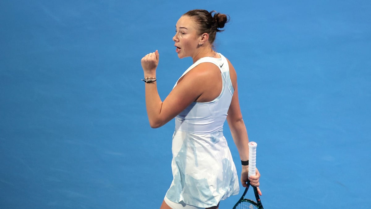 Amanda Anisimova won the Qatar Open