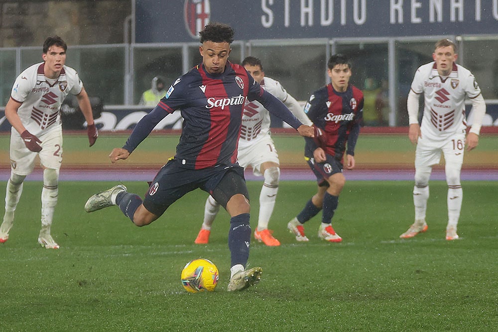 Serie A Soccer Match: Bologna FC vs Torino FC