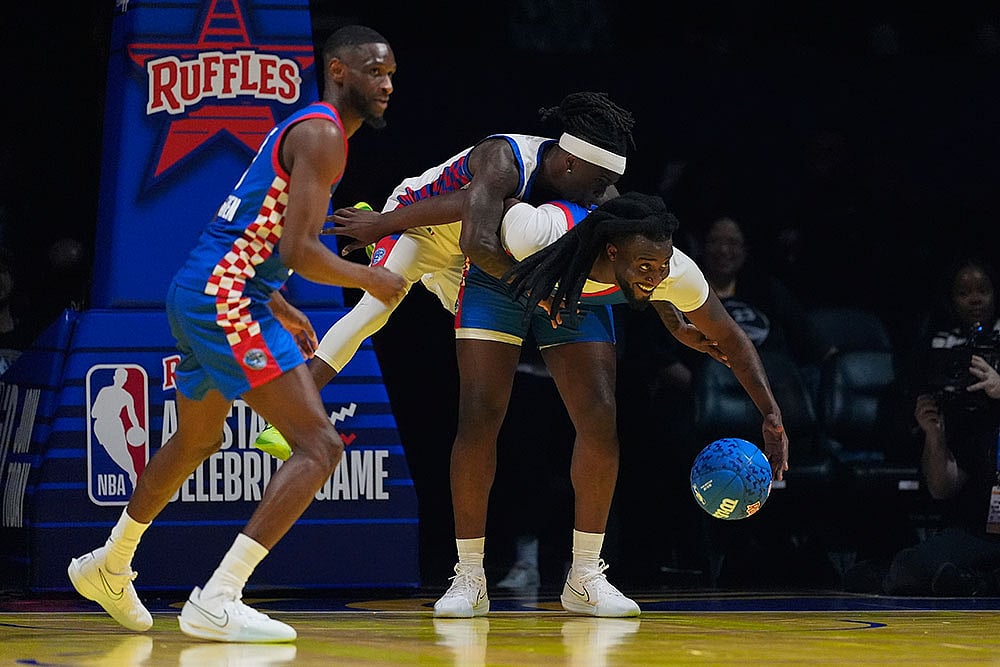 All Star Celebrity Game Basketball