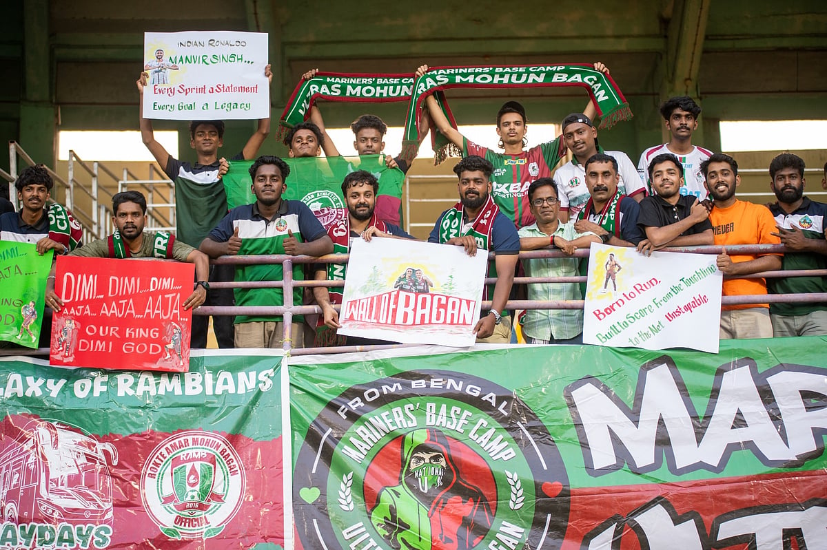 Mohun Bagan fans. 
