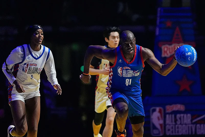 All Star Celebrity Game Basketball