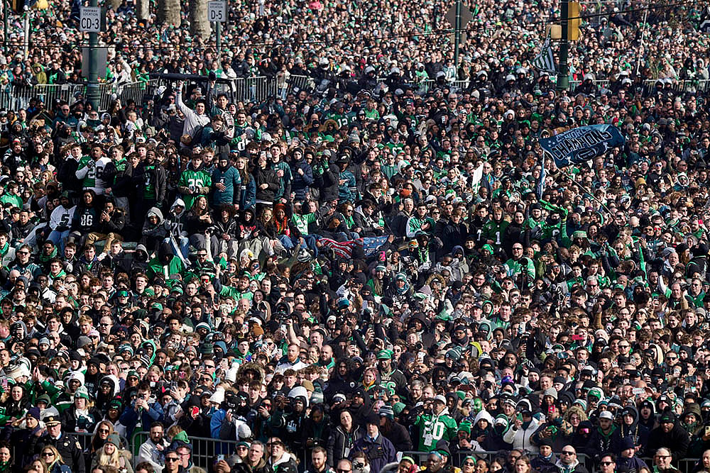 American Football NFL 2024-25 Super Bowl LIX Champions Philadelphia Eagles Parade