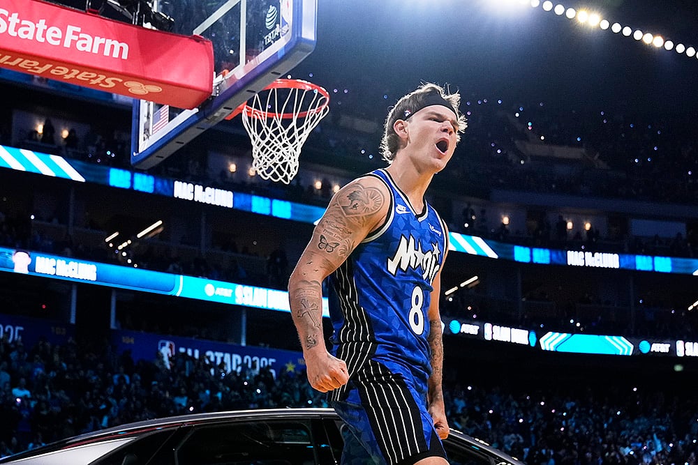 NBA All-Star Saturday Night Basketball Slam Dunk Contest: Mac McClung