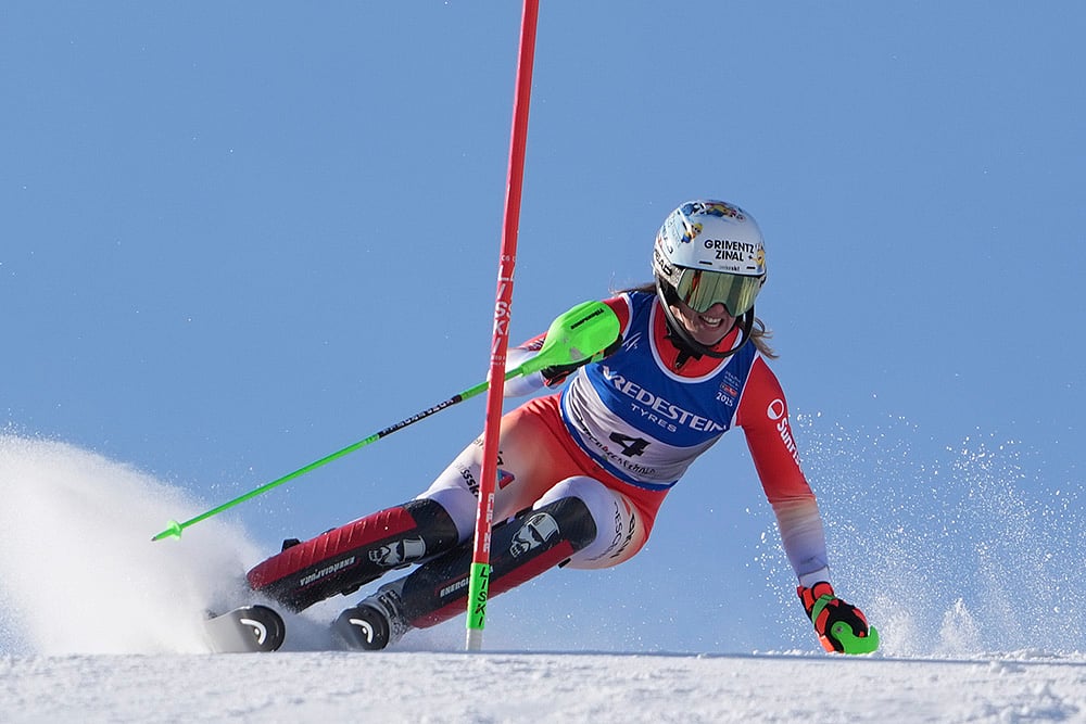 Austria Ski Worlds Alpine skiing world championships_women’s slalom: Camille Rast