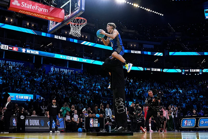NBA All-Star Saturday Night Basketball Slam Dunk Contest: Mac McClung