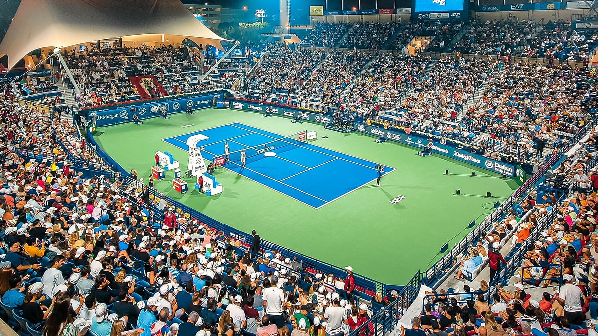 X | Dubai Tennis Cham's : Dubai Tennis Championships. 