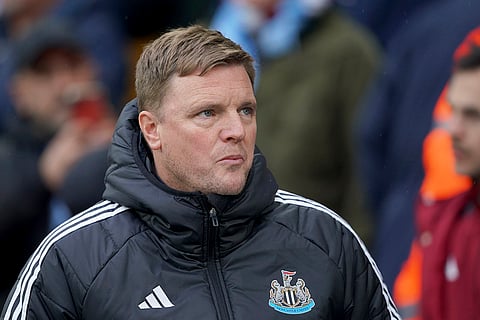 Premier League 2024-25:  Newcastle's head coach Eddie Howe 