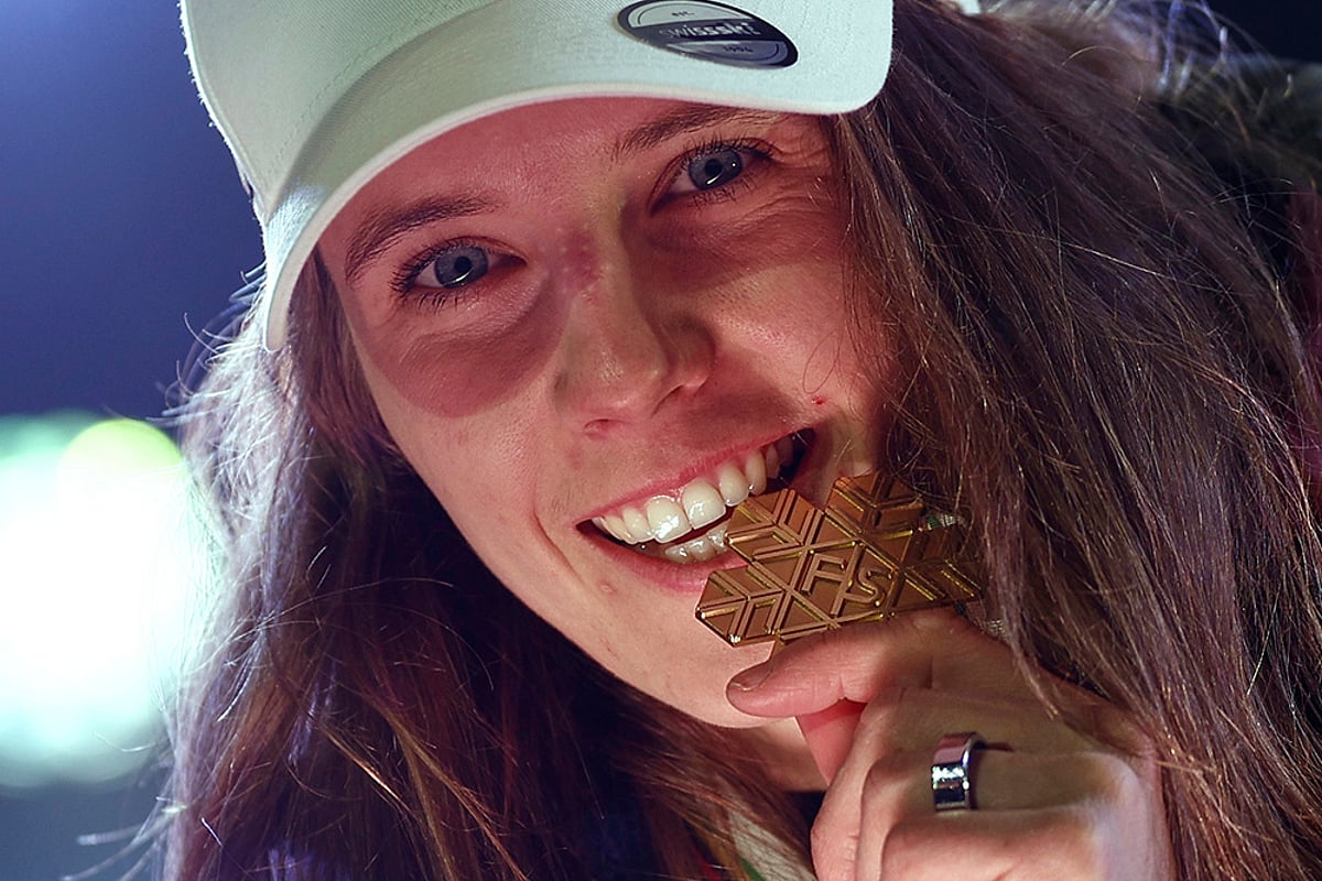 Austria Ski Worlds Alpine skiing world championships_women’s slalom: Camille Rast