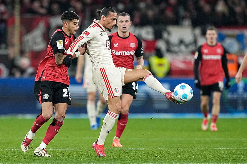 German Soccer league Bundesliga 2024-25 Bayer Leverkusen vs Bayern Munich: Exequiel Palacios