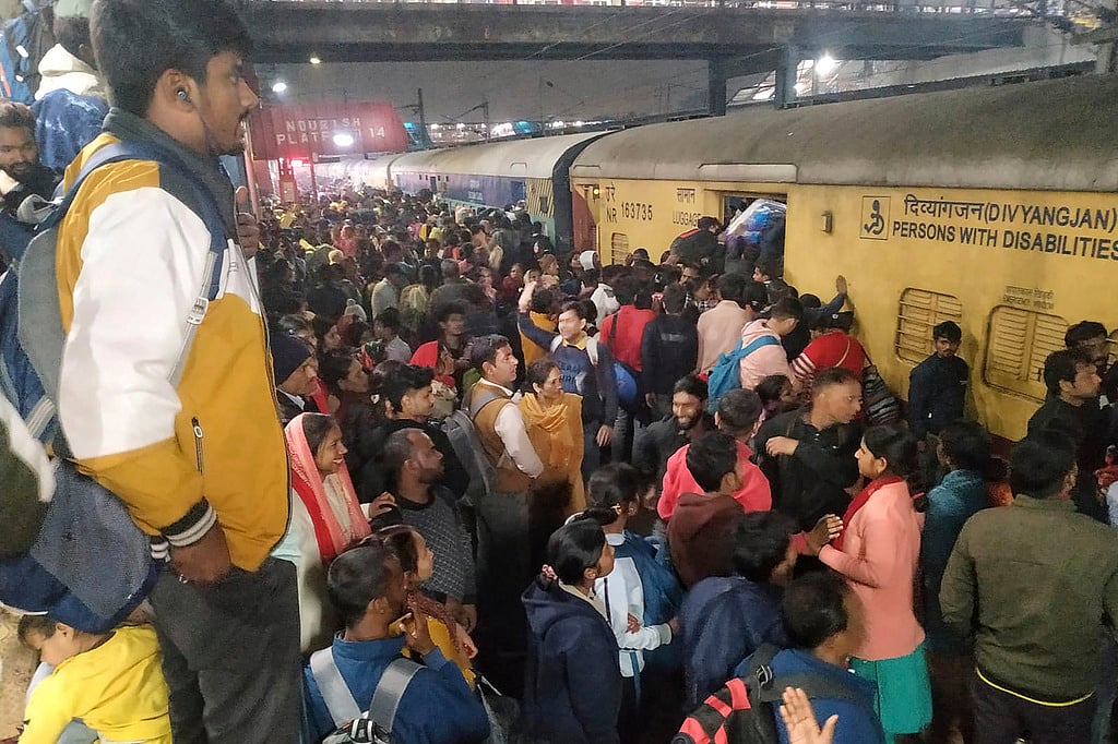 | Photo: AP : Railways orders X to remove Delhi stampede posts, China backs Trump's Ukraine plan and more.