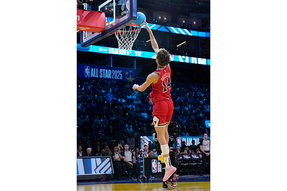 NBA All-Star Saturday Night Basketball Slam Dunk Contest: Matas Buzelis