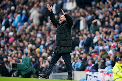 Premier League 2024-25: Manchester City's head coach Pep Guardiola