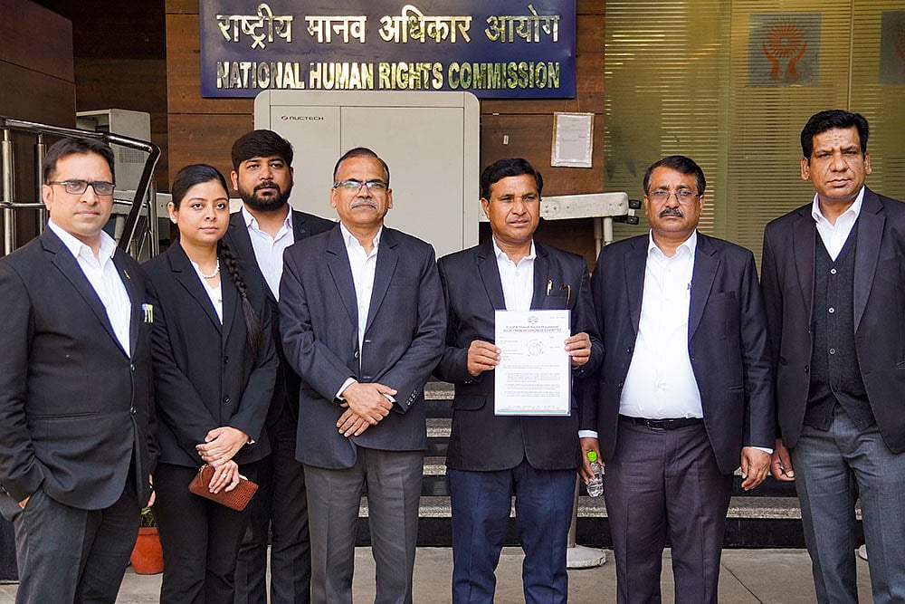 Delhi Congress delegates at NHRC to file complaint