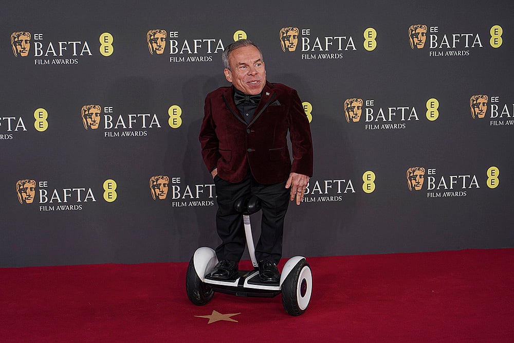 78th British Academy Film Awards, 2025 Britain BAFTA Awards: Warwick Davis 