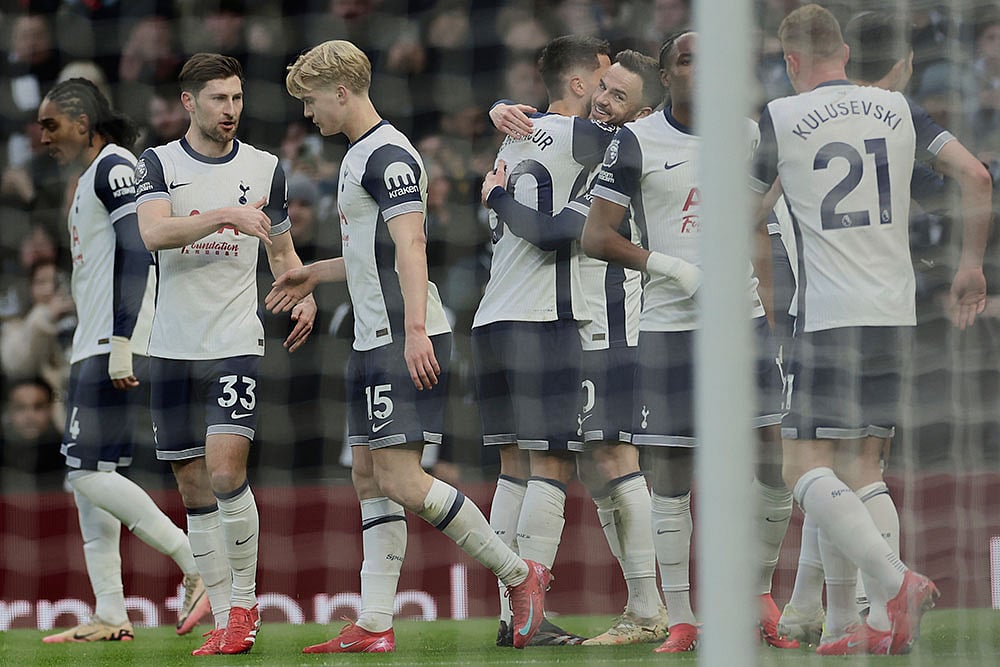 English Premier League Soccer Match: Tottenham Hotspur vs Manchester United