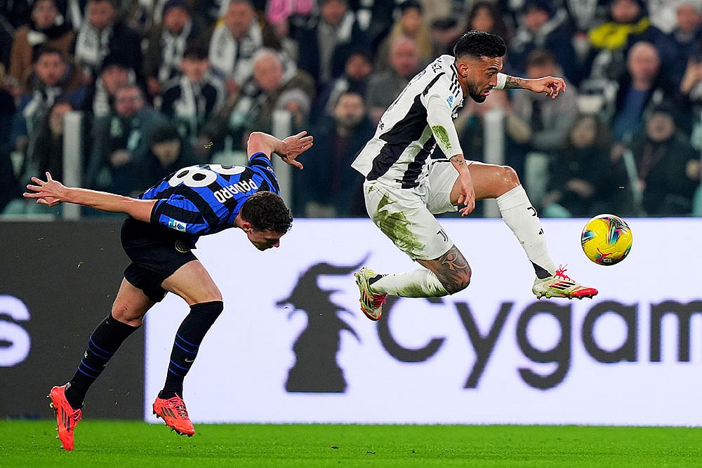 Serie A Soccer Match: Juventus vs Inter Milan