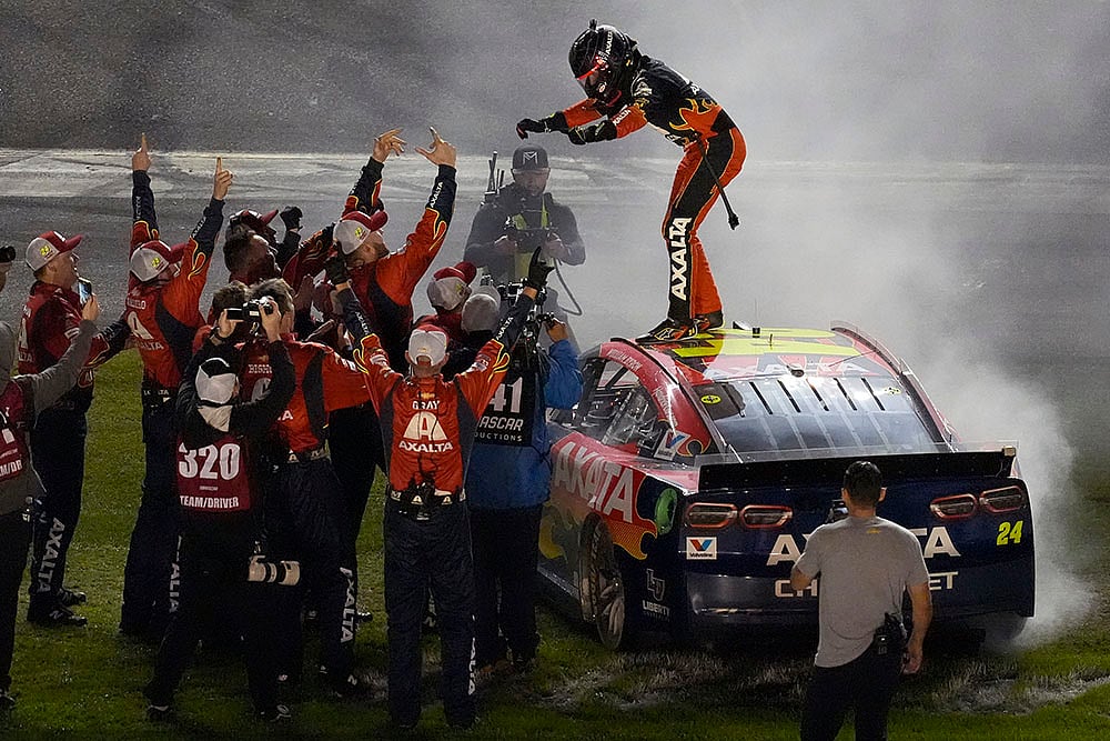 NASCAR Daytona 500 Auto Racing at Daytona International Speedway: William Byron