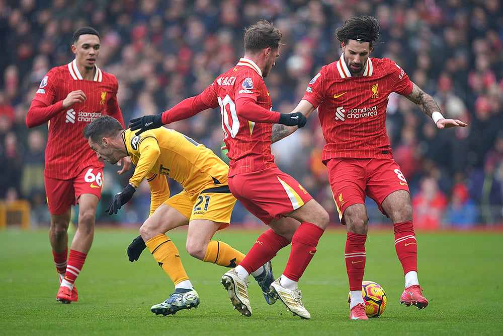 English Premier League soccer EPL football Liverpool vs Wolverhampton Wanderers: Pablo Sarabia