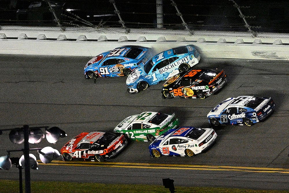 NASCAR Daytona 500 Auto Racing at Daytona International Speedway: Helio Castroneves