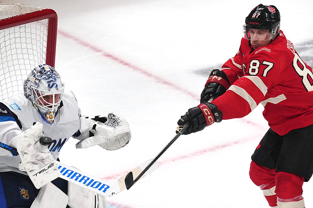 Canada vs Finland 4 Nations Face-Off 4 Ice Hockey: Sidney Crosby