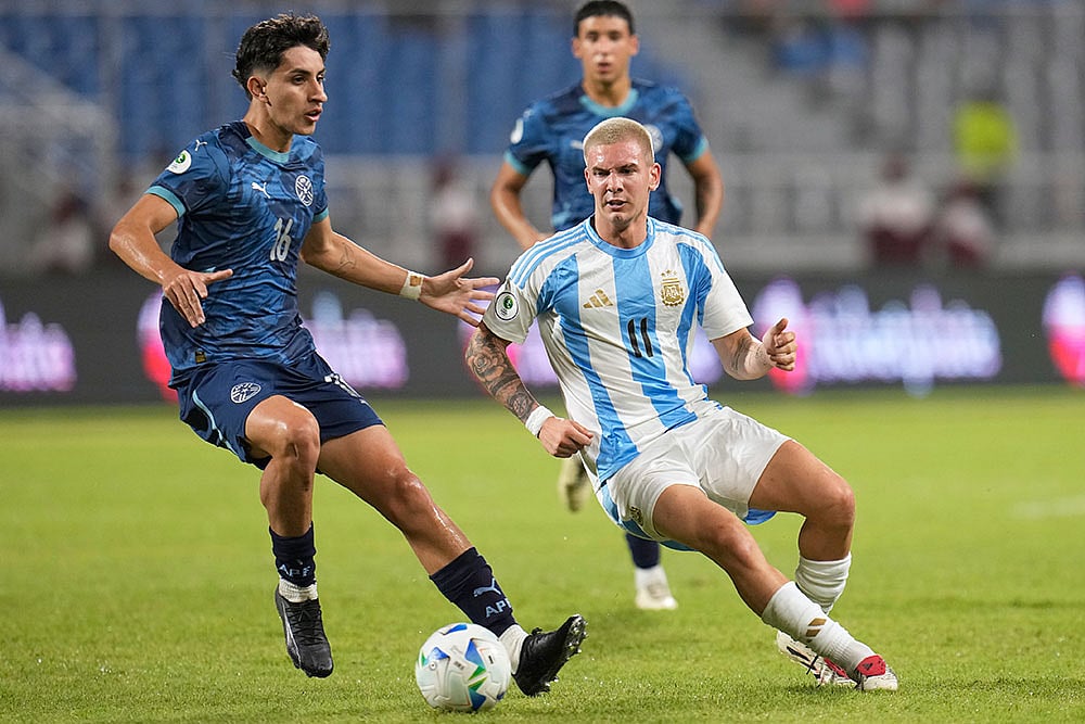 Paraguay Argentina Soccer South American U20