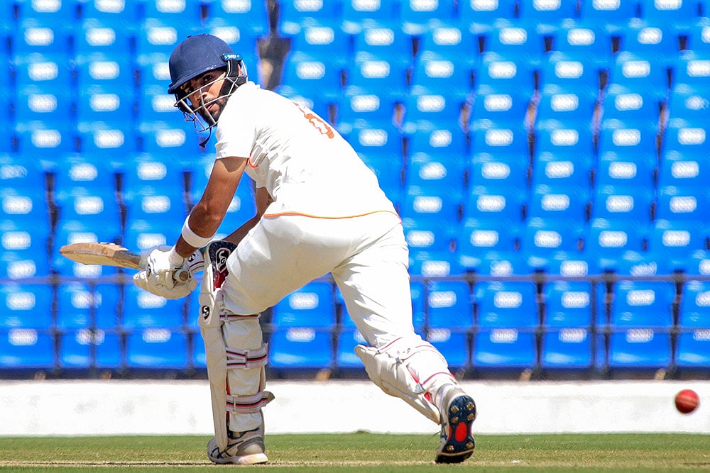 Ranji Trophy semi-final: Mumbai Vs Vidarbha in Nagpur_Dhruv Shorey