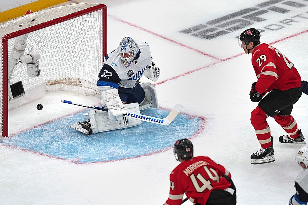 Canada vs Finland 4 Nations Face-Off 4 Ice Hockey: 