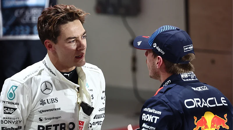 Max Verstappen George Russell