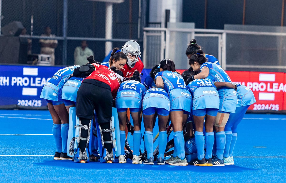 X/HockeyIndia : India women's hockey team