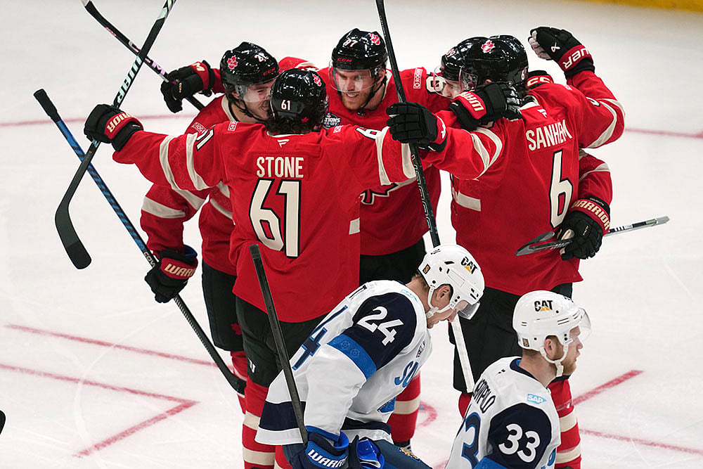Canada vs Finland 4 Nations Face-Off 4 Ice Hockey: 