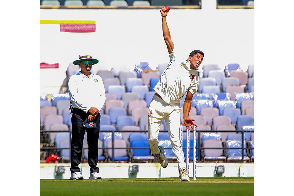 Ranji Trophy semi-final: Mumbai Vs Vidarbha in Nagpur_Tanush Kotian
