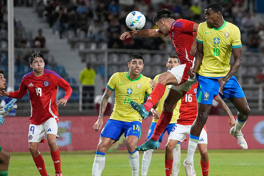 Chile vs Brazil Soccer Match