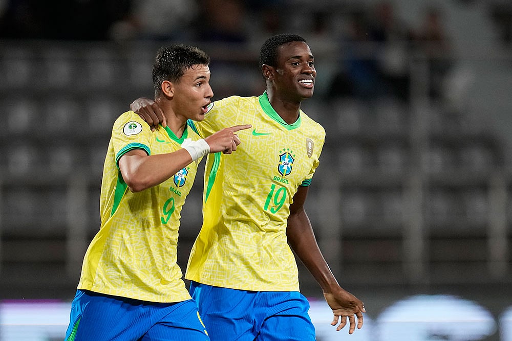 Brazil Chile Soccer South American U20