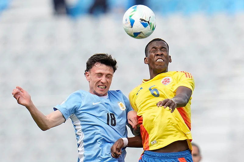 South American U-20 Championship Uruguay vs Colombia Soccer: German Barbas