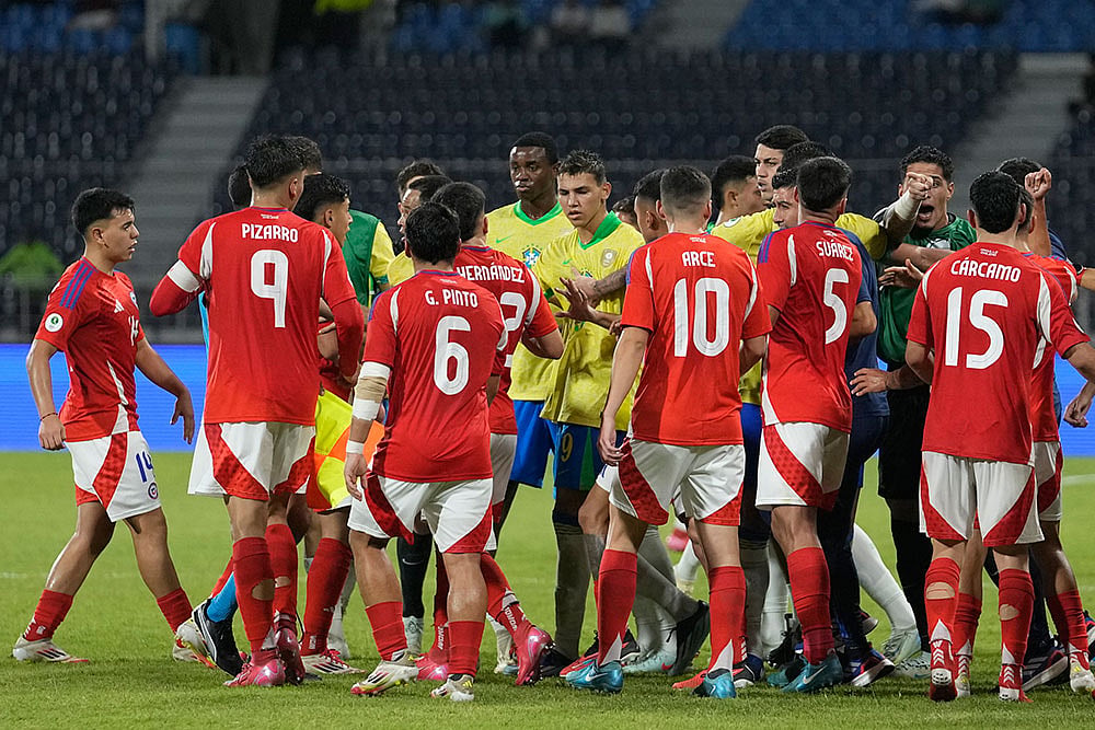 Brazil vs Chile Soccer Match