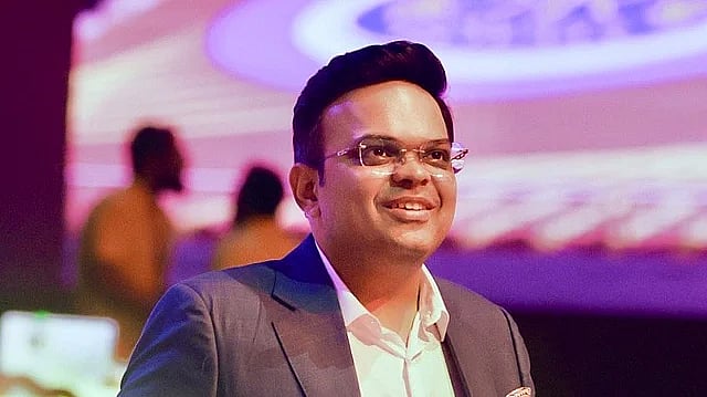ICC chief Jay Shah during the 2025 IPL auction - X/JayShah