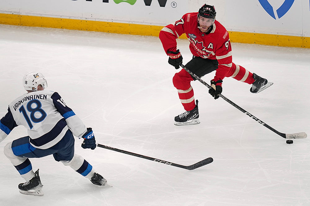 Canada vs Finland 4 Nations Face-Off 4 Ice Hockey: Connor McDavid