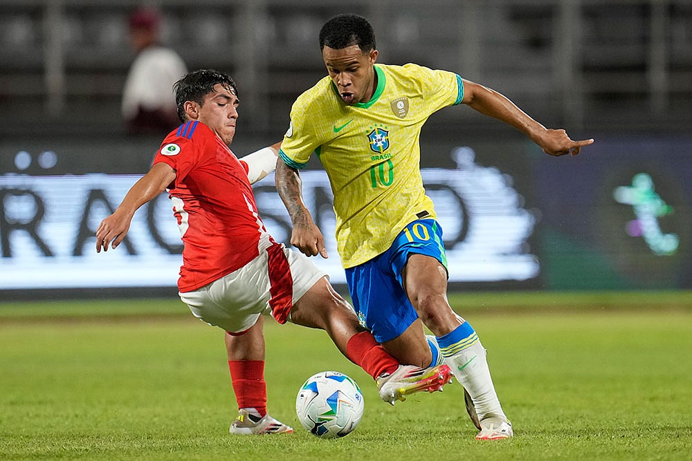 2025 South American U-20 Cship: Chile vs Brazil