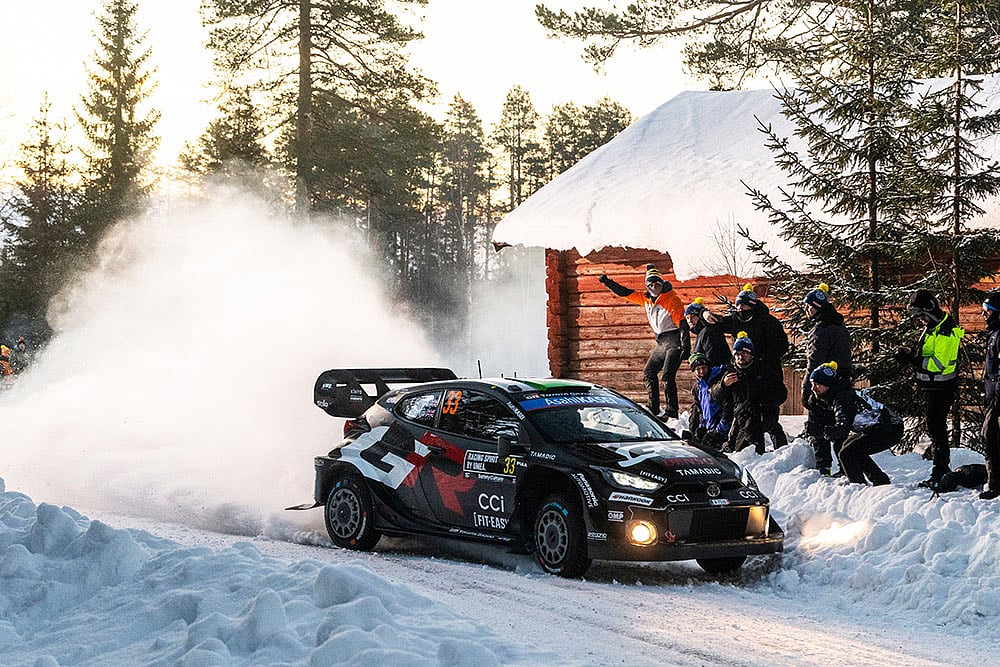 World Rally Championship Sweden WRC 2025:Elfyn Evans