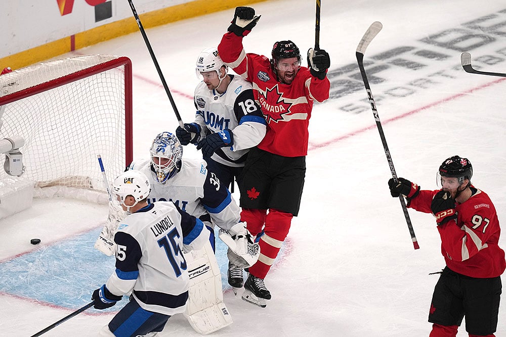 Canada vs Finland 4 Nations Face-Off 4 Ice Hockey: Mark Stone