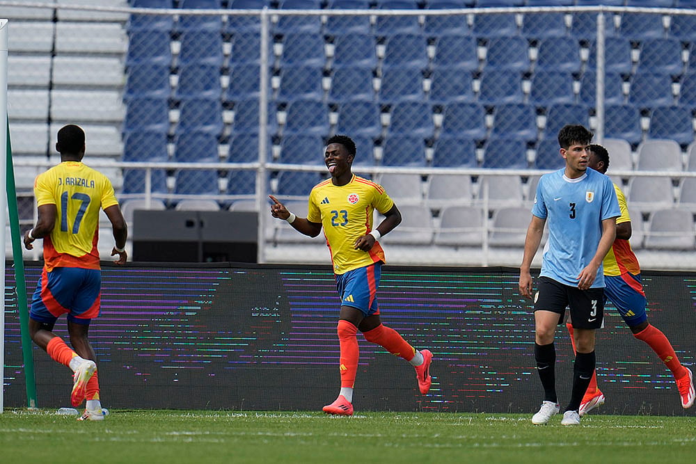 South American U-20 Championship Uruguay vs Colombia Soccer: Neiser Villarreal