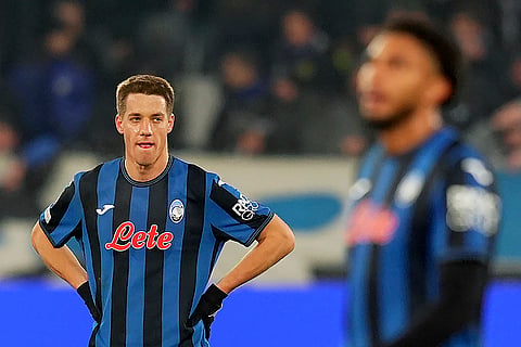 Champions League Soccer playoff second leg: Atalanta's Mario Pasalic