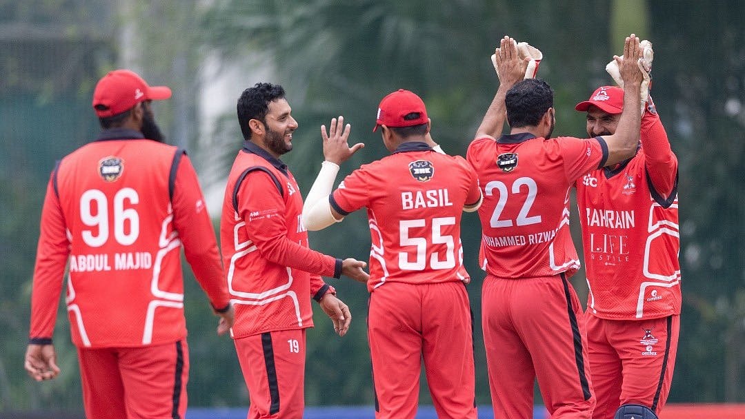 Photo: X | Cricket Hong Kong, China : Bahrain national cricket team.