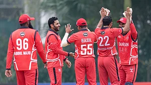 Photo: X | Cricket Hong Kong, China : Bahrain national cricket team.