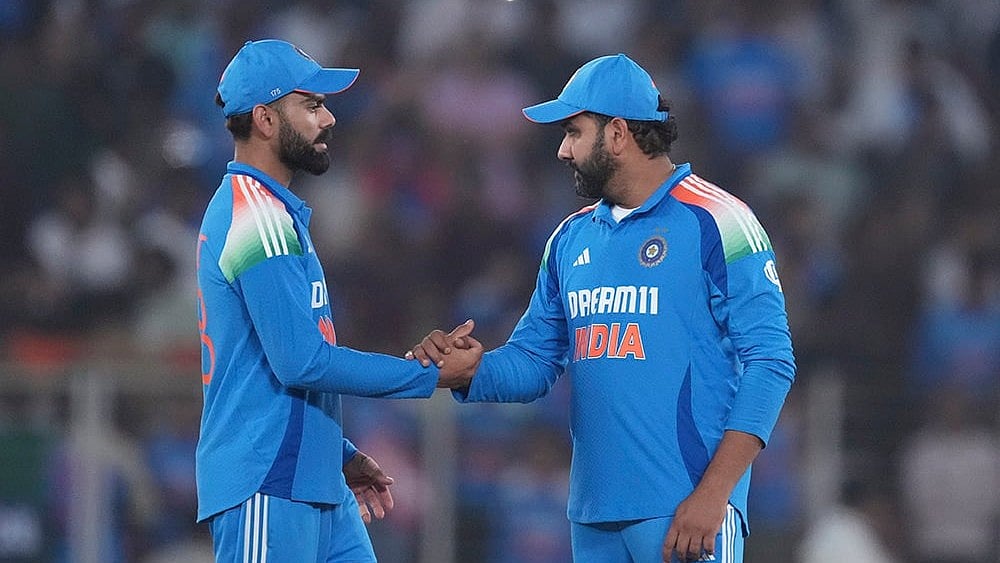 India Vs England IND vs ENG 3rd ODI Cricket Live Pics From Ahmedabad: Rohit Sharma, and Virat Kohli 