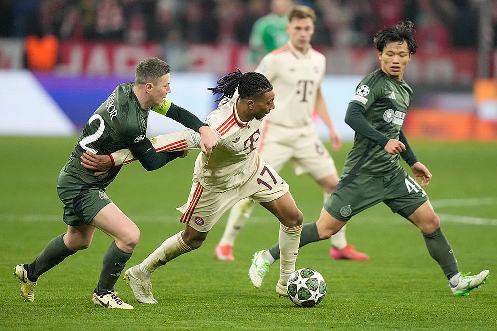 Germany Soccer Champions League playoff second leg FC Bayern vs Celtic Glasgow: Callum McGregor
